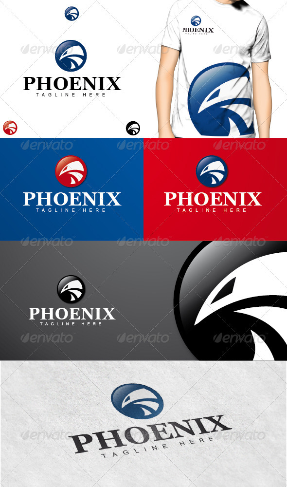 Phoenix Logo Graphics Designs Templates From Graphicriver