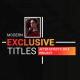 Modern Lower Third Titles - VideoHive Item for Sale