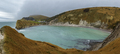Stunning view over Lulworth Cove. West Lulworth. Jurassic Coast, Dorset, England, UK - PhotoDune Item for Sale
