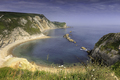 The Man O' War Beach on the Dorset Coast of Southern England. Jurassic Coast, UK - PhotoDune Item for Sale