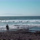 Surfer Standing on Coast - VideoHive Item for Sale