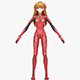 Asuka Langley Soryu and Rei Ayanami - Evangelion - 3DOcean Item for Sale