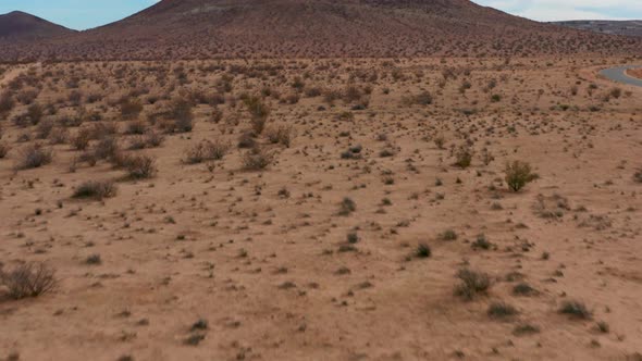 Butte Reveal in the Mojave Desert