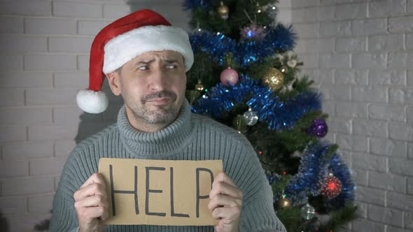 Man's Help for Christmas