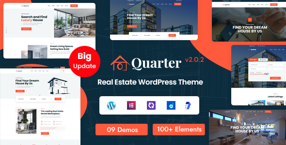 Quarter - Real Estate WordPress Theme