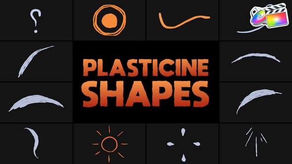 Plasticine Shapes | FCPX alt