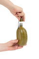 Military metal flask in a hand. - PhotoDune Item for Sale