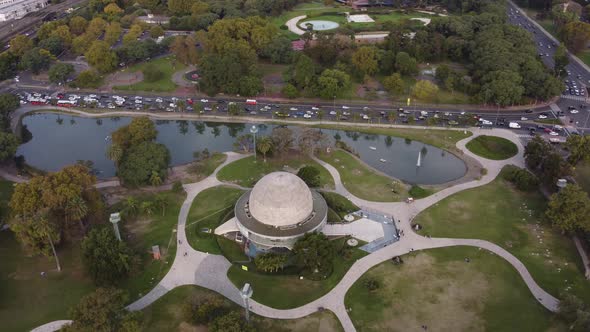 Planetarium Galileo Galileiti Sarmiento Argentina Buenos Aires aerial