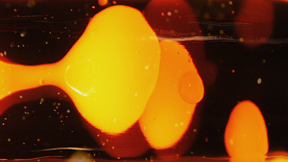 Lava Lamp with Particles