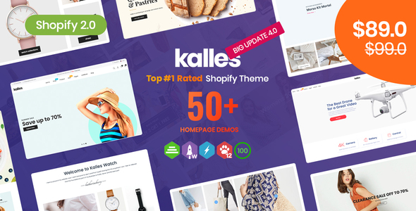 Kalles - Clean, Versatile, Responsive Shopify Theme - RTL support