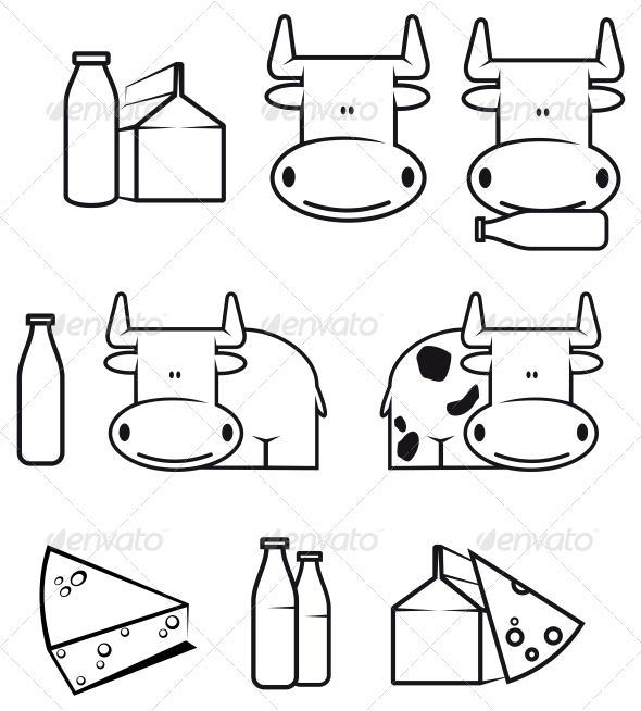 Cow and Dairy Food