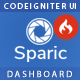 Sparic - Codeigniter Admin and dashboard Template - ThemeForest Item for Sale