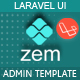 Zem – Laravel Admin & Dashboard Template - ThemeForest Item for Sale