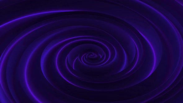 Abstact 3D Dark Blue Sprial Background Loop