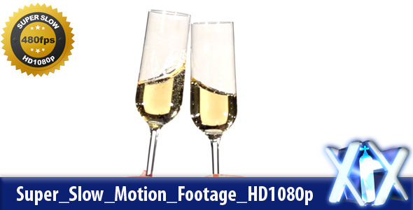 Champagne Toast 480fps