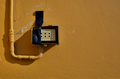 The old rusty electrical switch on a wall - PhotoDune Item for Sale