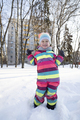 Happy kid in winter clothes - PhotoDune Item for Sale