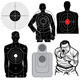 Set of 6 Vector Shooting Targets - GraphicRiver Item for Sale