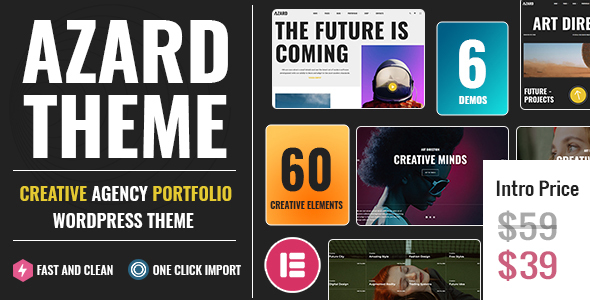 Azard - Creative Agency and Portfolio Theme