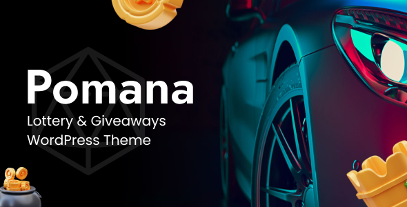 Pomana – Lottery & Giveaways WordPress Theme