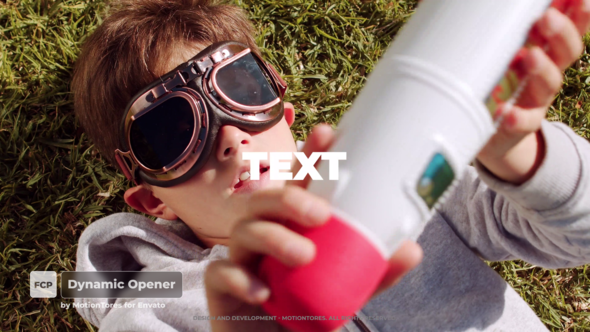 Dynamic Opener \ FCPX alt