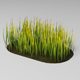Grass Plate - 3DOcean Item for Sale