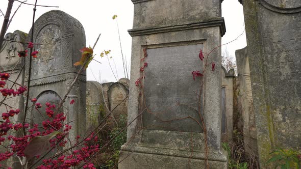 Old Jewish headstone