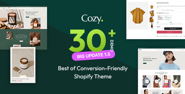 Cozy - Best of Shopify Multipurpose Responsive Theme
