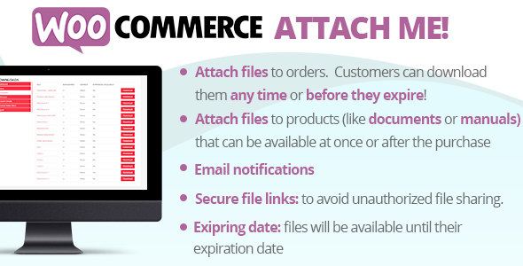 WooCommerce Attach Me!