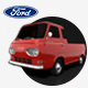 Ford Econoline Pickup - 3DOcean Item for Sale