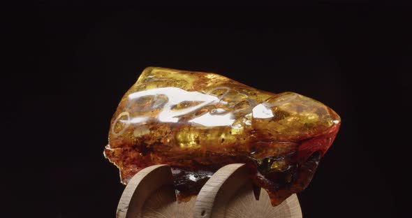 Large Piece Of Solar Amber Stones