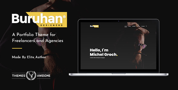 Buruhan | A Portfolio Theme for Freelancers and Agencies