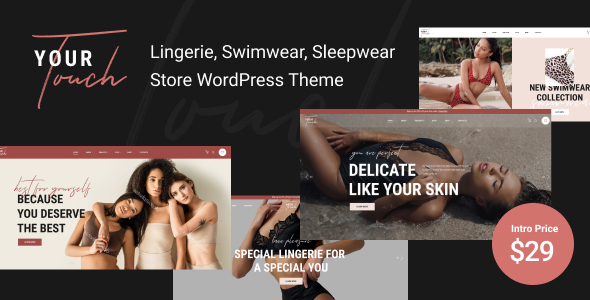 YourTouch - Lingerie & Underwear WordPress Theme