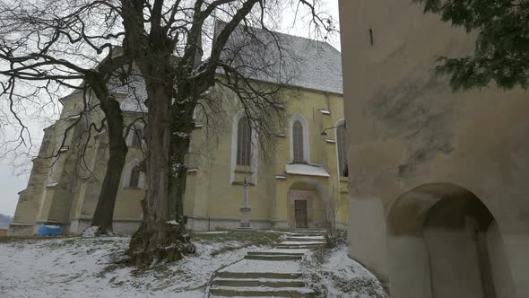 Alley leading to the church