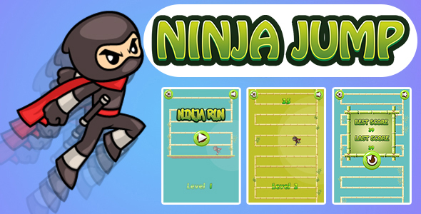 Ninja Jump Game (CAPX | HTML5 | Cordova)