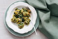 Beautiful served ravioli with spinach and cheese - PhotoDune Item for Sale