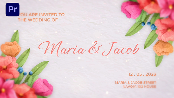 Wedding Invitation Intro (MOGRT)