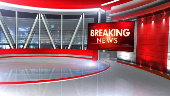Breaking News Virtual Studio