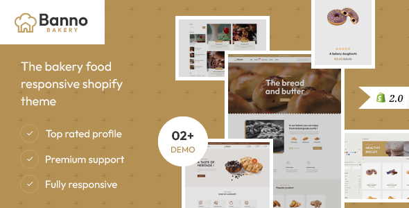 Banno - The Food & Bakery eCommerce Shopify Theme