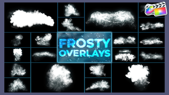 Frosty Winter Overlays for FCPX alt