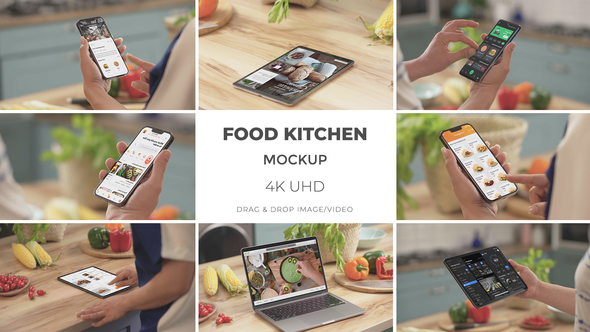 Food Kitchen MockUp