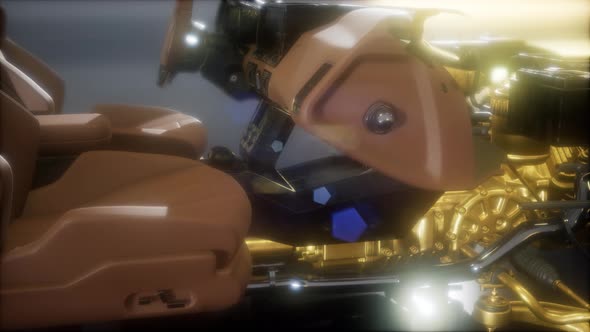 Detailed Car Engine and Other Parts alt