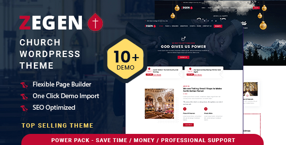 Zegen - Church WordPress Theme