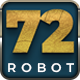 72 Gold Foil Robot Style - GraphicRiver Item for Sale