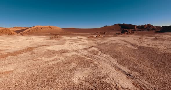 Amazing Landscape of Atacama Desert. The Popular Attraction of Chile - Moon Valley