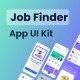 Jobko - Job Finder Mobile App UI KIt Figma Template - ThemeForest Item for Sale