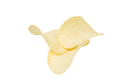 Three goldish deliciouse potato chips. - PhotoDune Item for Sale