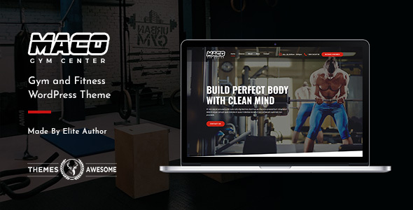 Maco | Gym and Fitness WordPress Theme