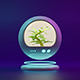 Sci-fi plant in capsule - 3DOcean Item for Sale