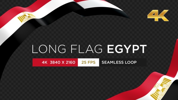 Long Flag Egypt